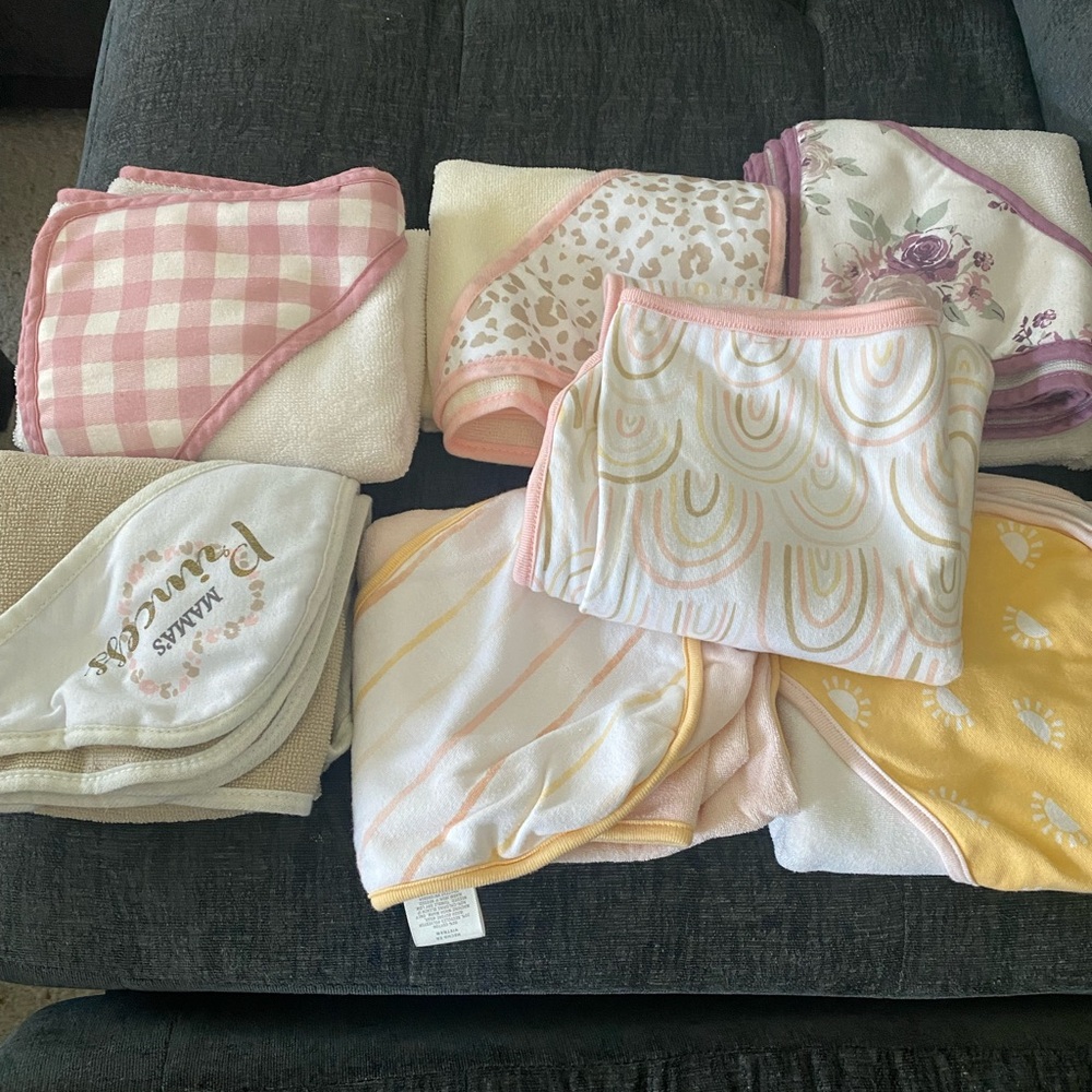 Set of Baby bath towels
